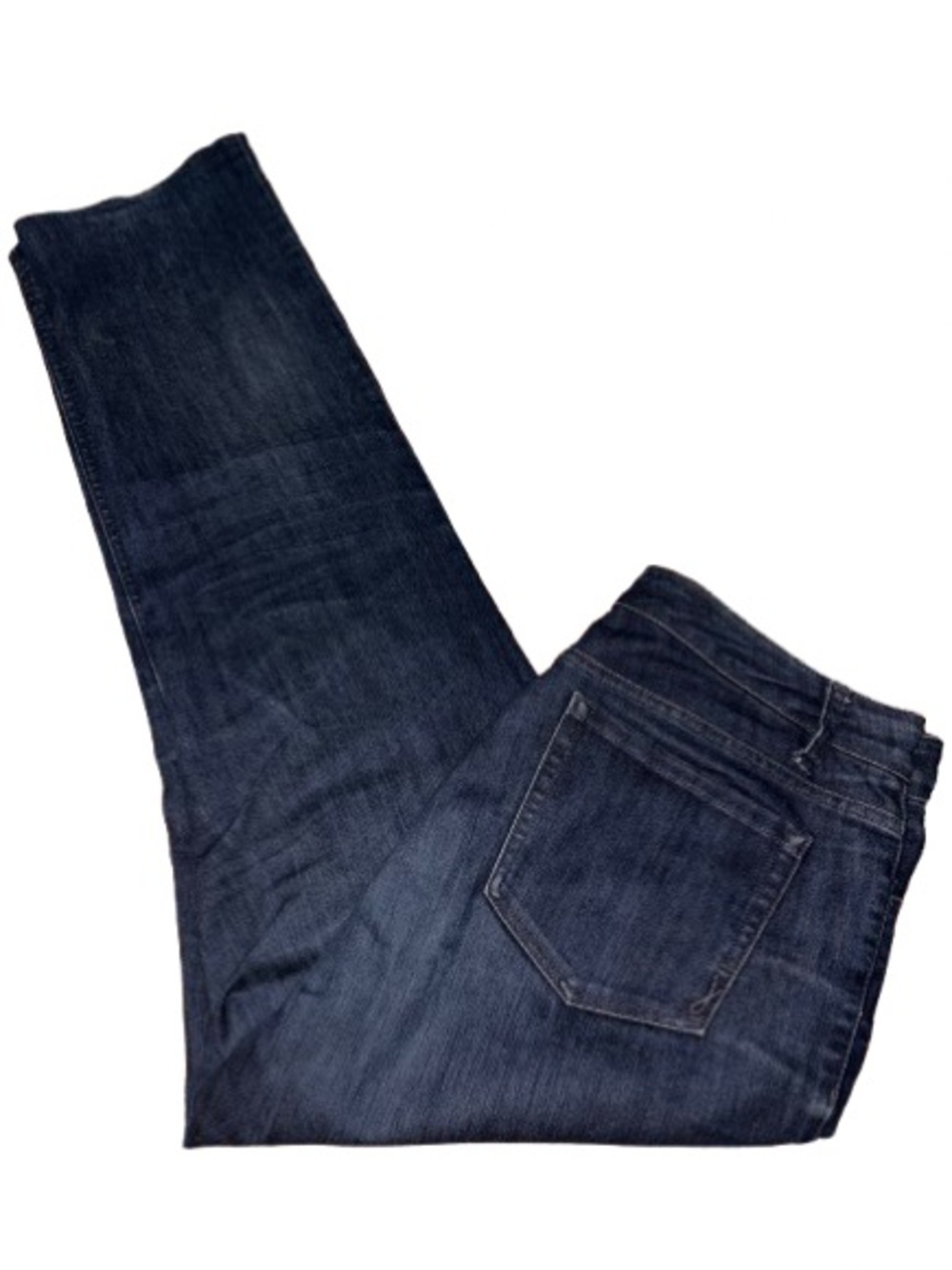 Jones New York Dark Indigo Sutton Straight Jeans size 12
